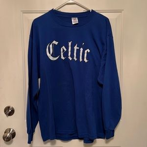 Celtic Long Sleeve, Blue, XLarge